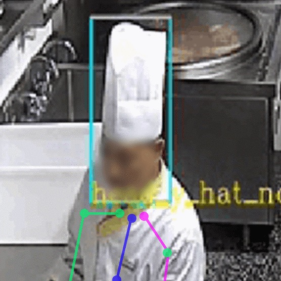 未戴口罩或帽子