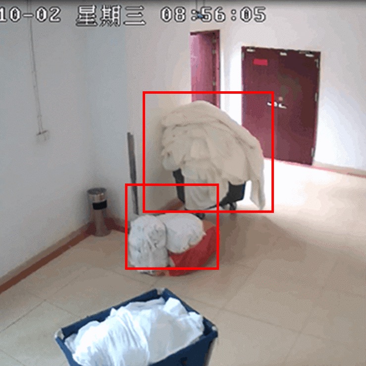 检测消防通道是否被堵塞